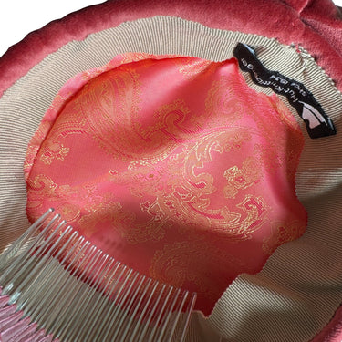 Pillbox Samt, die kokette - behütet - hutwelt