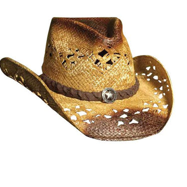 Stars & Stripes Westernstrohhut Coyote - Stars&Stripes - hutwelt