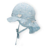 Sterntaler Flapper mit Nackenschutz Herzchen - Sterntaler® - hutwelt