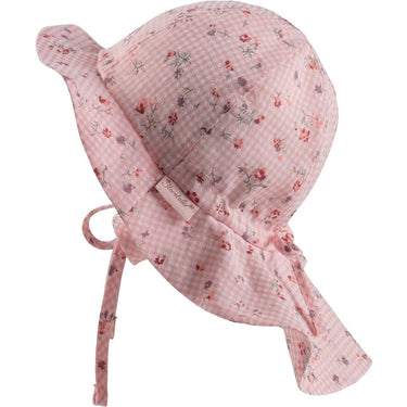 Sterntaler Sonnenhut Nackenschutz Vichykaro - Sterntaler® - hutwelt
