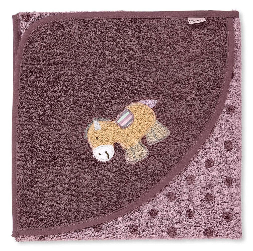 Sterntaler Kapuzenbadetuch Pauline Pony-Sterntaler-hutwelt
