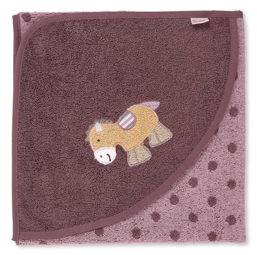 Sterntaler Kapuzenbadetuch Pauline Pony-Sterntaler-hutwelt