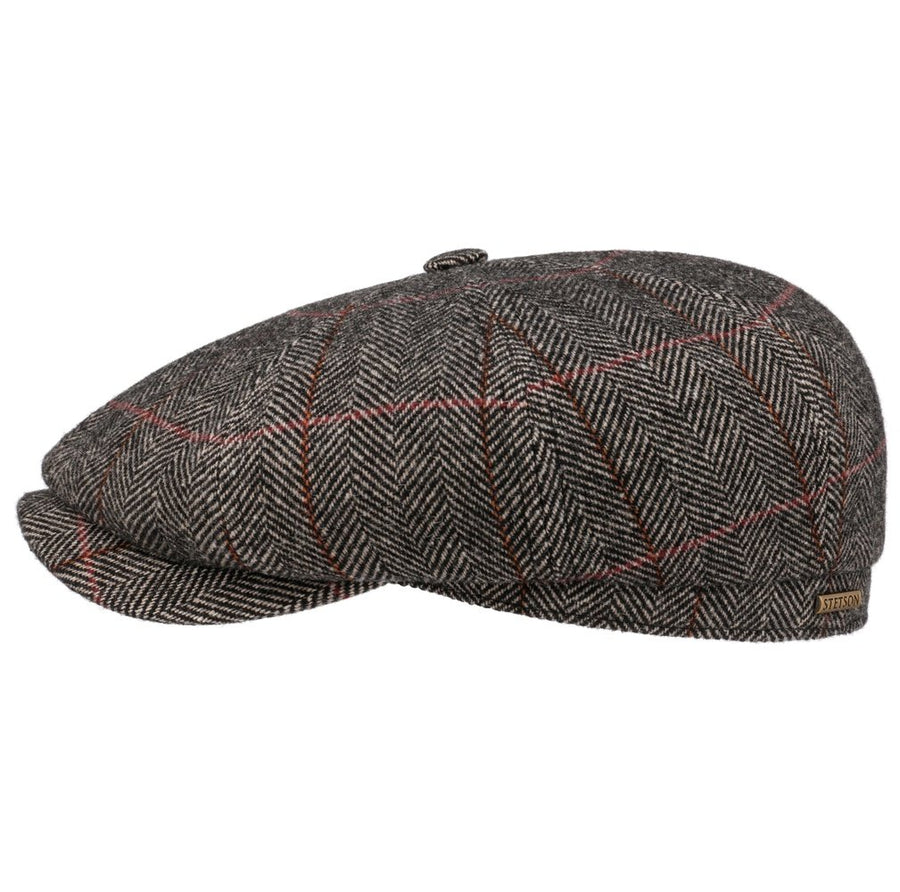 Stetson Hatteras Wool Cap Karo Stetson hutwelt