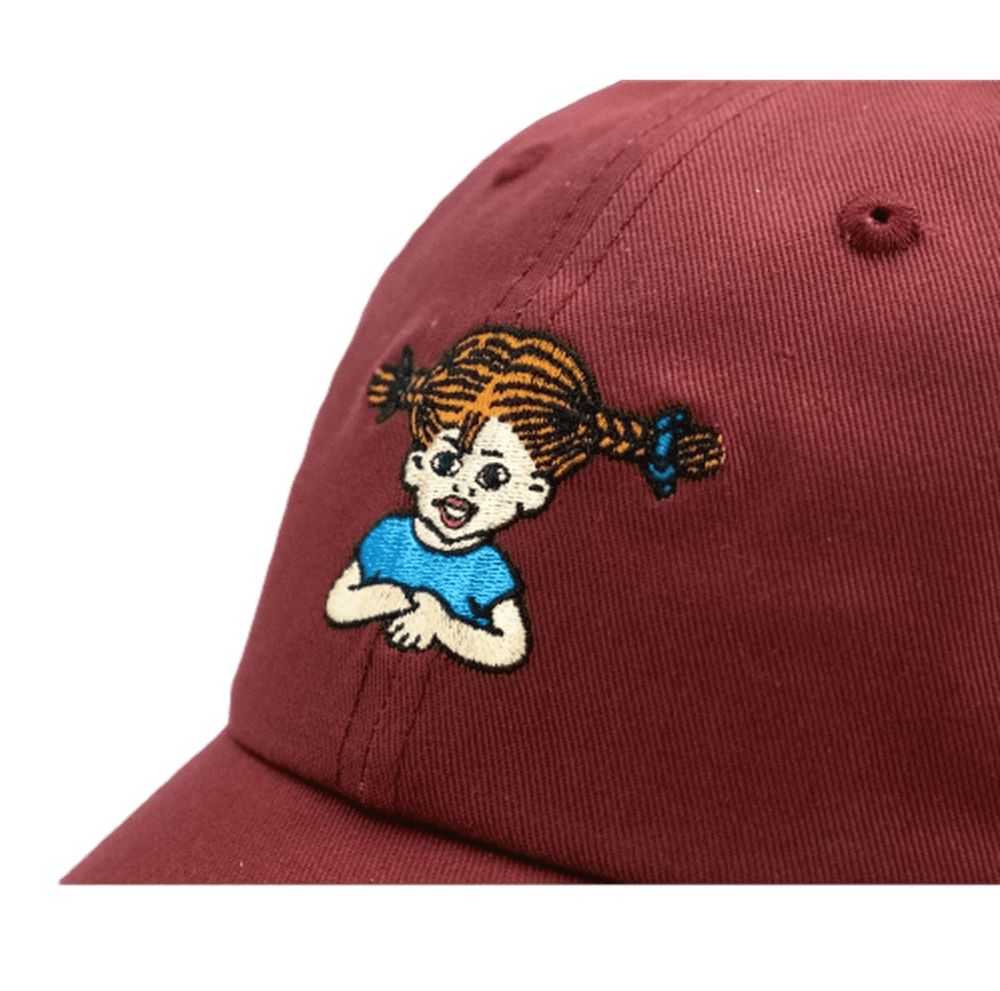 Bavarian Caps Pippi Langstrumpf burgund Kids - Bavarian Caps - hutwelt
