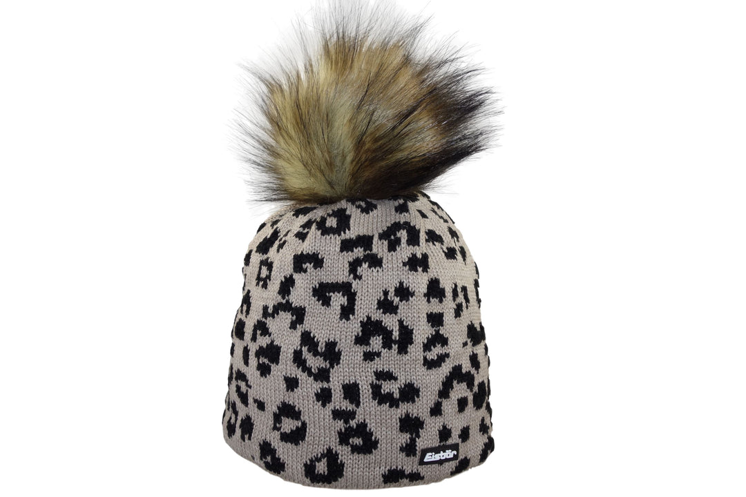 Eisbär Leora Lux Pompon Mütze-Eisbär-hutwelt