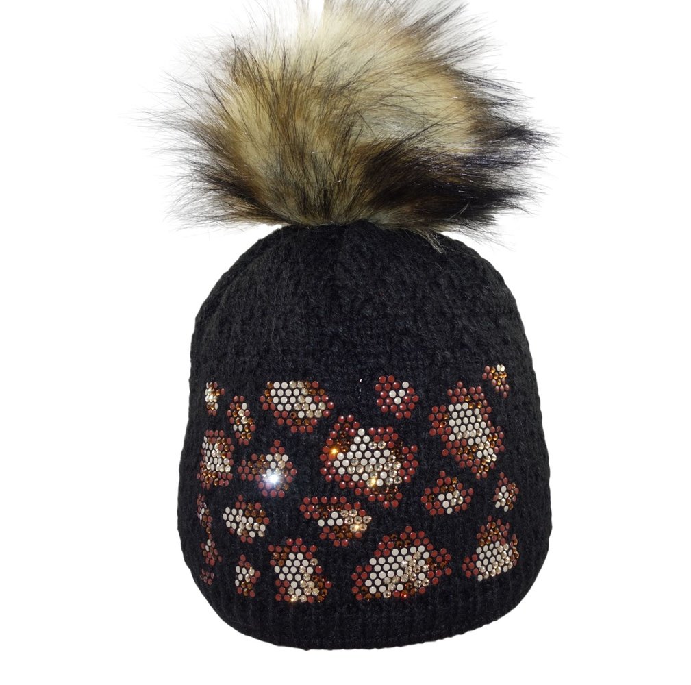 Eisbär Lobia Lux Crystal Pompon Mütze
