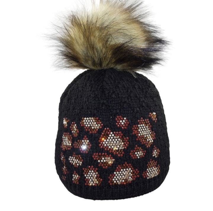 Eisbär Lobia Lux Crystal Pompon Mütze