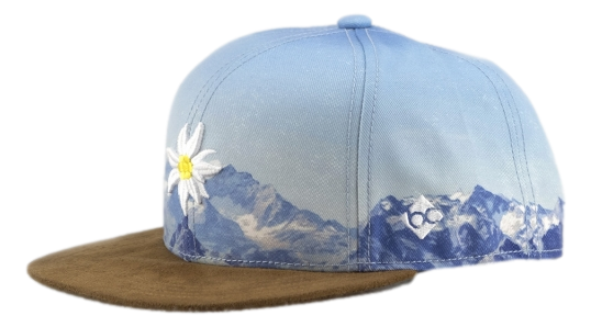 Bavarian Caps Snapback Cap Edelweiß Bergliebe Bavarian Caps hutwelt