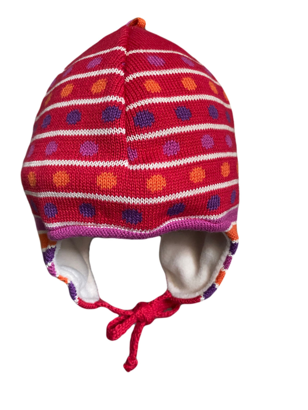 Döll Mütze Bindemütze Inka Dots-Döll-hutwelt