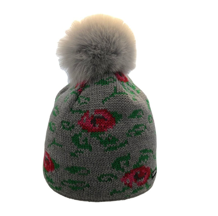 Eisbär Mütze Rose Fox Bommel-Eisbär-hutwelt