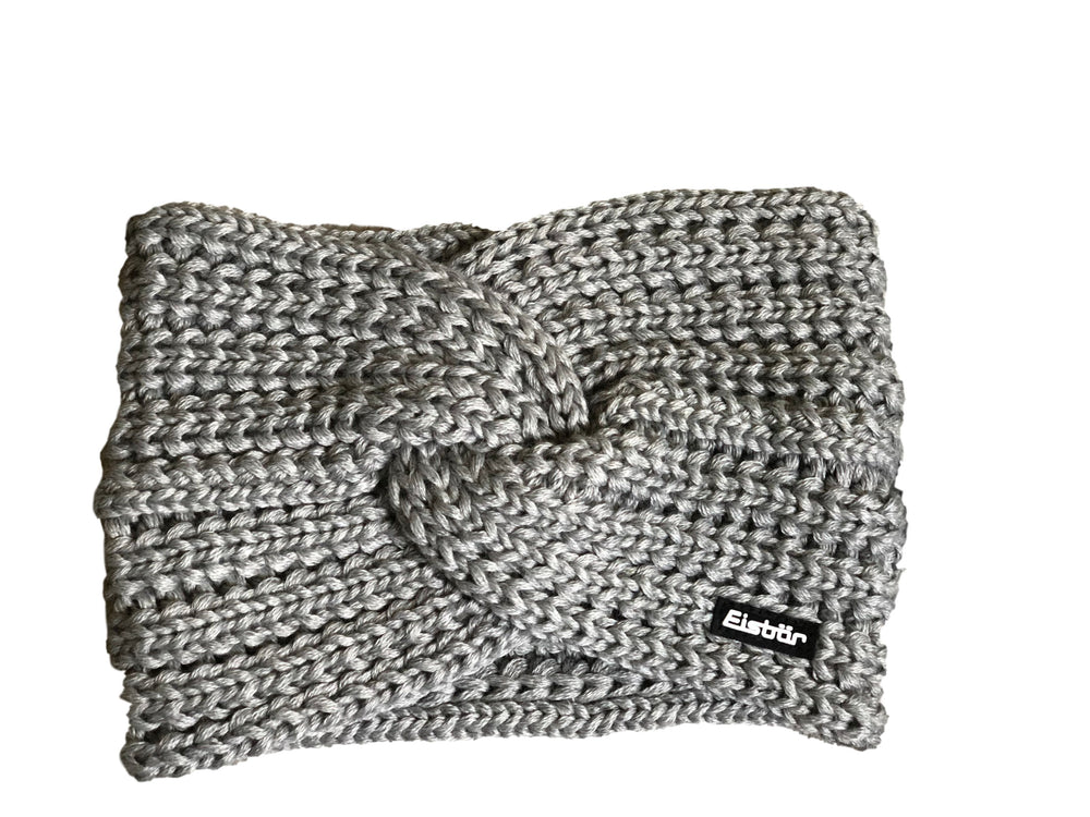 Eisbär Stirnband Inga mit Knoten-Eisbär-hutwelt