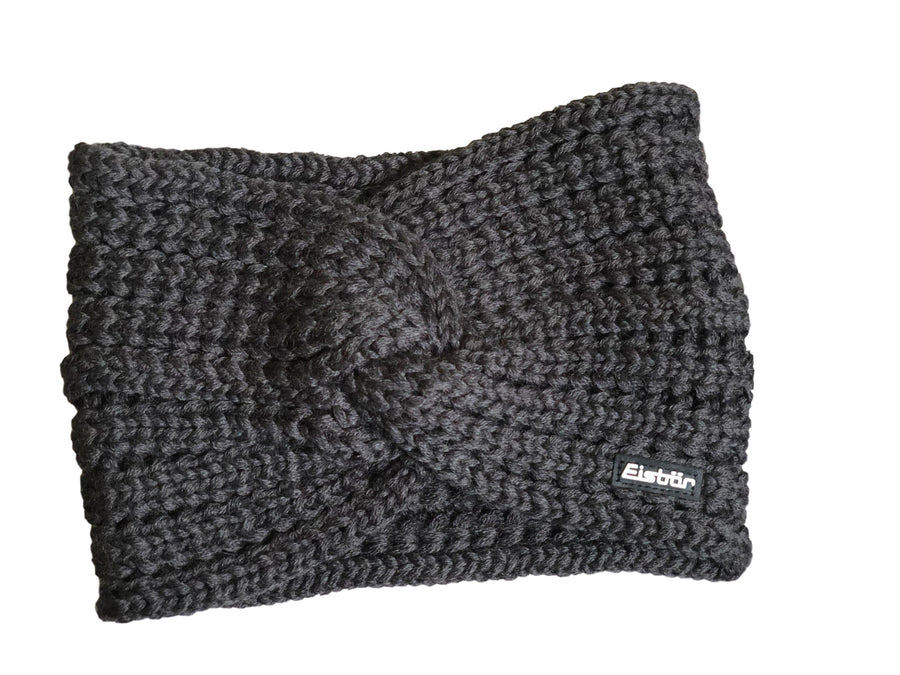 Eisbär Stirnband Inga mit Knoten-Eisbär-hutwelt
