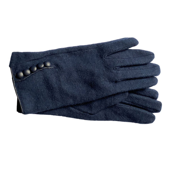 Handschuhe Paola mit Knopfdeko-McBurn-hutwelt