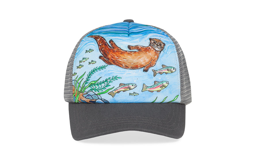 Sunday Afternoons Cap Artist Series Kids River Otter Trucker-Sunday Afternoons-hutwelt