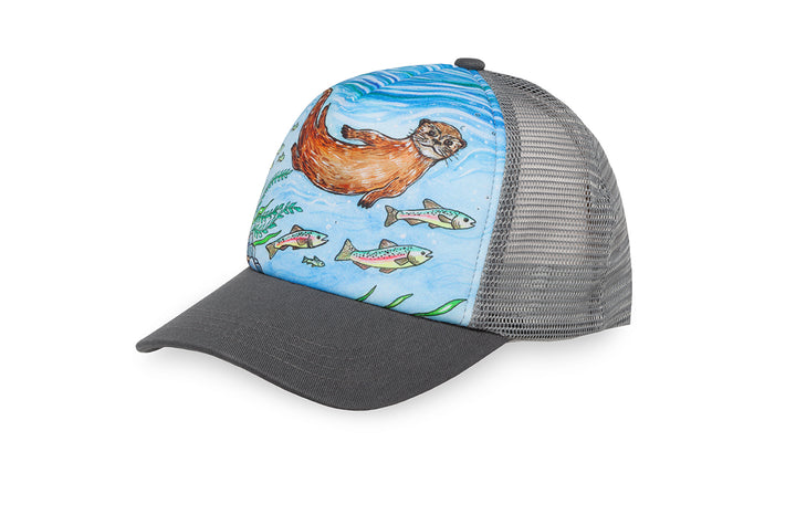 Sunday Afternoons Cap Artist Series Kids River Otter Trucker-Sunday Afternoons-hutwelt