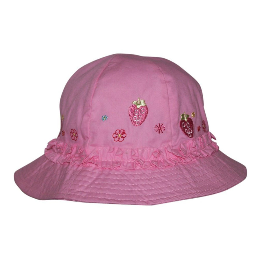 Mädchen Sommerhut rosa-hutwelt-hutwelt