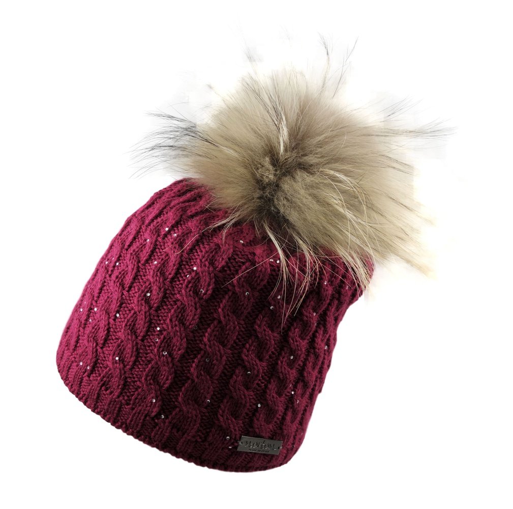 Norton Mütze Pompon Glitzer-Norton-hutwelt