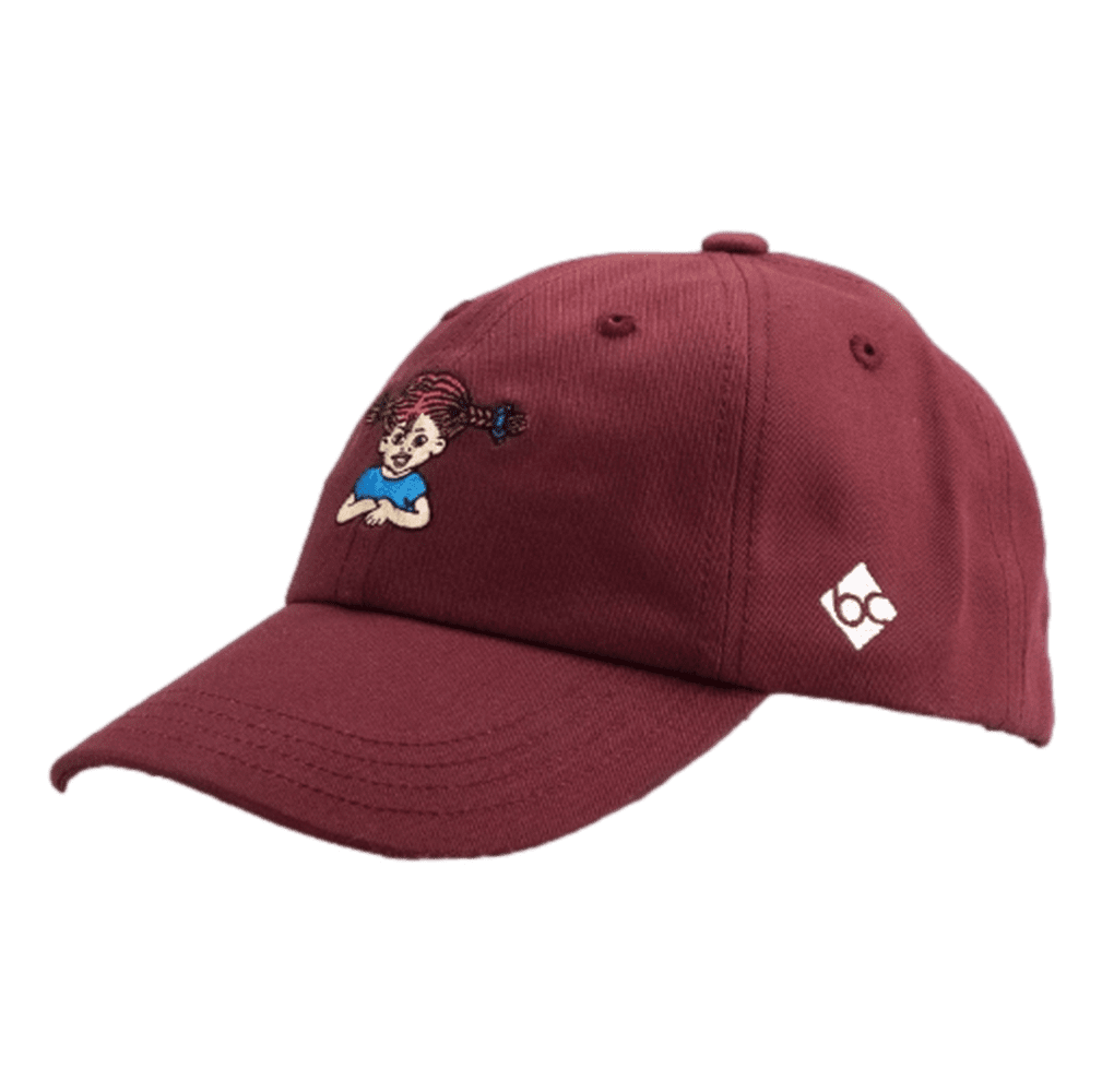 Bavarian Caps Pippi Langstrumpf burgund Kids - Bavarian Caps - hutwelt