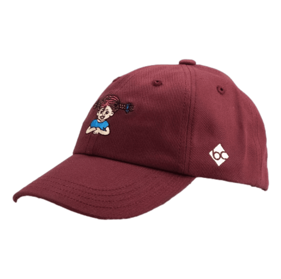 Bavarian Caps Pippi Langstrumpf burgund Kids - Bavarian Caps - hutwelt