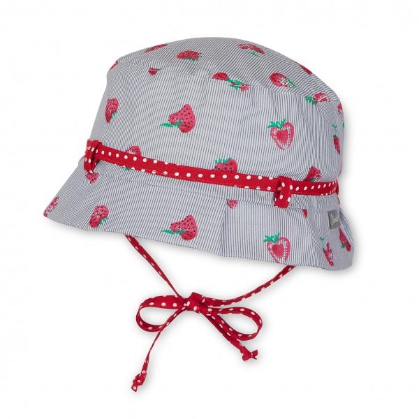 Sterntaler Baby - Mädchen Mütze Hut mit Erdbeeren-Sterntaler-hutwelt