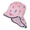 Sterntaler Schirmmütze mit Nackenschutz rosa - Sterntaler® - hutwelt