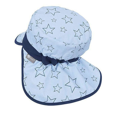 Sterntaler Schirmmütze mit Nackenschutz und Sternen - Sterntaler® - hutwelt