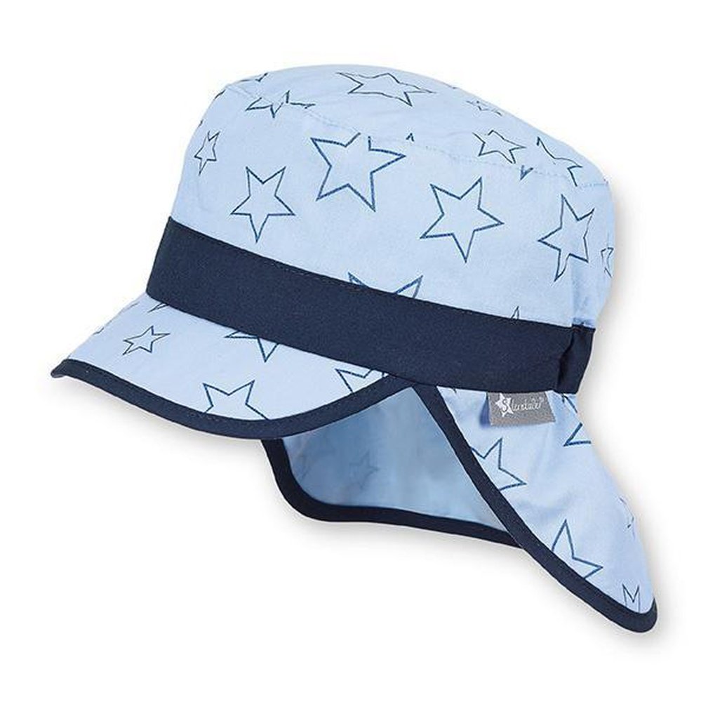 Sterntaler Schirmmütze mit Nackenschutz und Sternen-Sterntaler-hutwelt