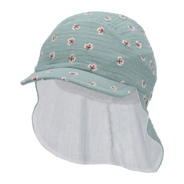 Sterntaler Schirmmütze Nackenschutz Blumen - Sterntaler® - hutwelt