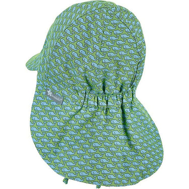Sterntaler Schirmmütze Wale mit Nackenschutz UV - 50+ - Sterntaler® - hutwelt