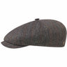 Stetson 8 - Panel Cap Linen/Wool Stripes - Stetson - hutwelt