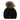 Stöhr Strickmütze Beanie Casual mit Fellbommel - Stöhr - hutwelt
