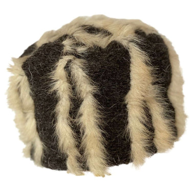 Strickstoffhut Lara mit Fell - hutwelt - hutwelt