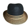 Strohhut Trilby Paper two tone - hutwelt - hutwelt