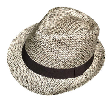 Trilby Strohhut mit Band - hutwelt - hutwelt