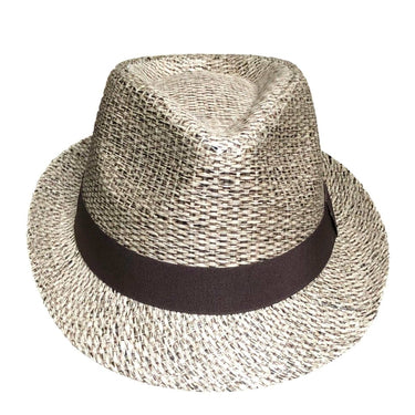 Trilby Strohhut mit Band - hutwelt - hutwelt